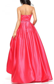 oldvwparts fashion beautiful sleeveless dresses floor-length dressed party dresses fuchsia