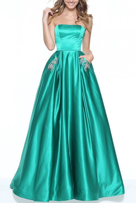 oldvwparts fashion beautiful sleeveless dresses floor-length dressed party dresses emerald